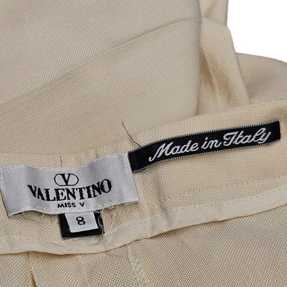 Valentino Miss V Vintage High Waist Pants Size 8 - Picture 10 of 12